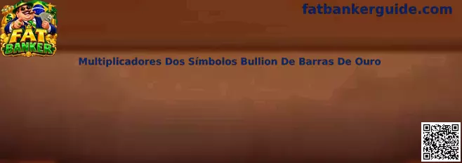 Multiplicadores Dos Símbolos Bullion De Barras De Ouro